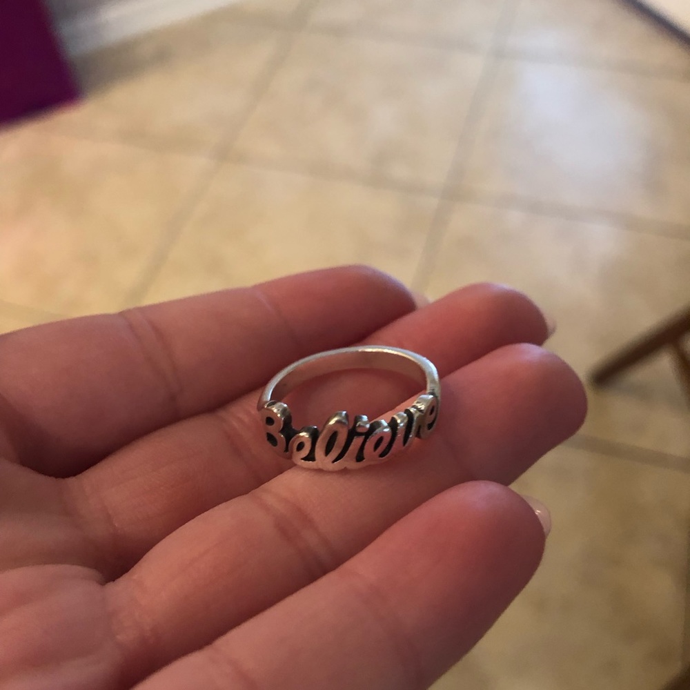 James Avery “Believe” Ring
